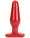 Doc Johnson Red Boy Red Medium Butt Plug Doc Johnson