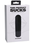 This Product Sucks Rechargeable Lipstick Suction Toy Black Default Title Stimulators This Product Sucks