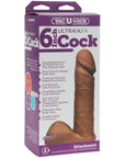 Vac-U-Lock Ultraskyn Cock - 6 Inch - Caramel Default Title Dildos & Dongs Vac-U-Lock