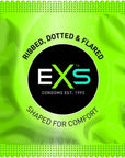 EXS Ribbed And Dotted 12 Pack Default Title Condoms EXS