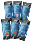 Goodhead Slick - 6 Pack - Blue Raspberry Cotton Candy Mint Strawberry Watermelon Chocolate Cherry Lubricants Goodhead