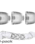 Oxballs Adjustfit Insert 3 Pack Clear