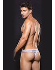 Envy Microfiber Thong White XXL Default Title Apparel for Men Envy