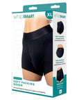 Whipsmart Soft Packing Boxer Black X-Large Default Title Apparel for Men Whip Smart