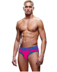 Envy Solid Envy Jock - Pink/Blue - L/XL Apparel for Men Envy