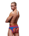 Envy Solid Envy Jock - Blue/Red - S/M Default Title Apparel for Men Envy