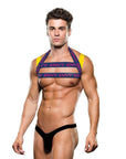 Envy Logo Harness - Blue/Yellow - L/XL Apparel for Men Envy