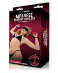 Whipsmart 4Pc Japanese Bondage Rope Set With Candles & Mask Default Title Restraints Whip Smart