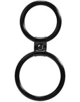 Me You Us Dual Ring Cock Ring Black Cock Rings Me You Us
