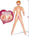 Nanma Romping Rosy Inflatable Mini Size Doll Flesh Inflatable Nanma