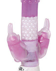 Nanma Double Bunny Purple 8In Rabbit Vibrators Nanma