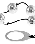 Me You Us Heavy Metal Anal Beads Silver Anal Balls & Beads Me You Us