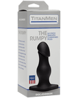 Titanmen The Rumpy Cushioned Plug Black 6.5 Default Title Butt Plug Titanmen