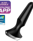 Satisfyer Plug-Ilicious 2 Black Butt Plug Satisfyer