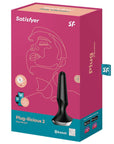 Satisfyer Plug-Ilicious 2 Black Default Title Butt Plug Satisfyer