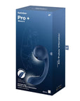 Satisfer Pro+ Wave 4 Connect App Dark Blue - Adult Outlet
