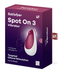 Satisfer Spot On 3 Berry Lay On Clitoral Stimulator - Adult Outlet