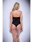 Jacquard Bodysuit OS Black Default Title Teddies Baci