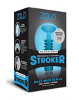 Zolo Mini Stroker Blue Default Title Masturbators Zolo