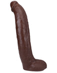 Signature Cocks Brickzilla 13" Ultraskyn Cock With Removable Vac U Lock Suction Cup Chocolate Dildos & Dongs Signature Cocks
