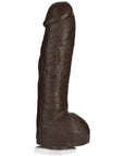 Doc Johnson Realistic Bam Moulded Cock With Autographed Photo Brown 13" Dildos & Dongs Doc Johnson