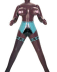 Nanma Alecia King Life Size Love Doll With 3 Penetrating Holes Flesh Black Inflatable Nanma