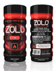 Zolo Fire Cup Black/Red Default Title Masturbators Zolo