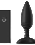 Nexus Ace Remote Control Black Small Butt Plug Nexus