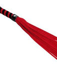 Strict Short Suede Flogger Red Default Title Crops Floggers & Paddles Strict