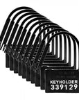Master Series Keyholder 10 Pack Numbered Plastic Chastity Locks Bondage Accessories Master Series