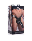 Master Series Infiltrator II Hollow Strap On with 10" Dildo