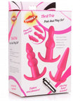 Frisky Thrill Trio Anal Plug Set Pink Default Title Butt Plug Frisky