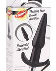 Frisky Thrilling Noir Smooth Anal Plug Default Title Butt Plug Frisky