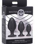 Master Series Triple Juicers Silicone Anal Trainer Set Default Title Butt Plug Master Series