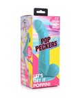 Pop Peckers Dildo With Balls Blue (7.5”) Default Title Dildos & Dongs Pop Peckers