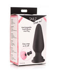 Tailz Snap-On Interchangeable Small Silicone Anal Plug Default Title Glass Tailz