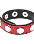 Strict Leather Cock Gear Speed Snap Cock Ring Red Cock Rings Strict Leather