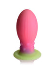 Creature Cocks Xeno Egg Glow In The Dark Silicone Egg Pink Large 4.5 Inch Butt Plug Creature Cocks