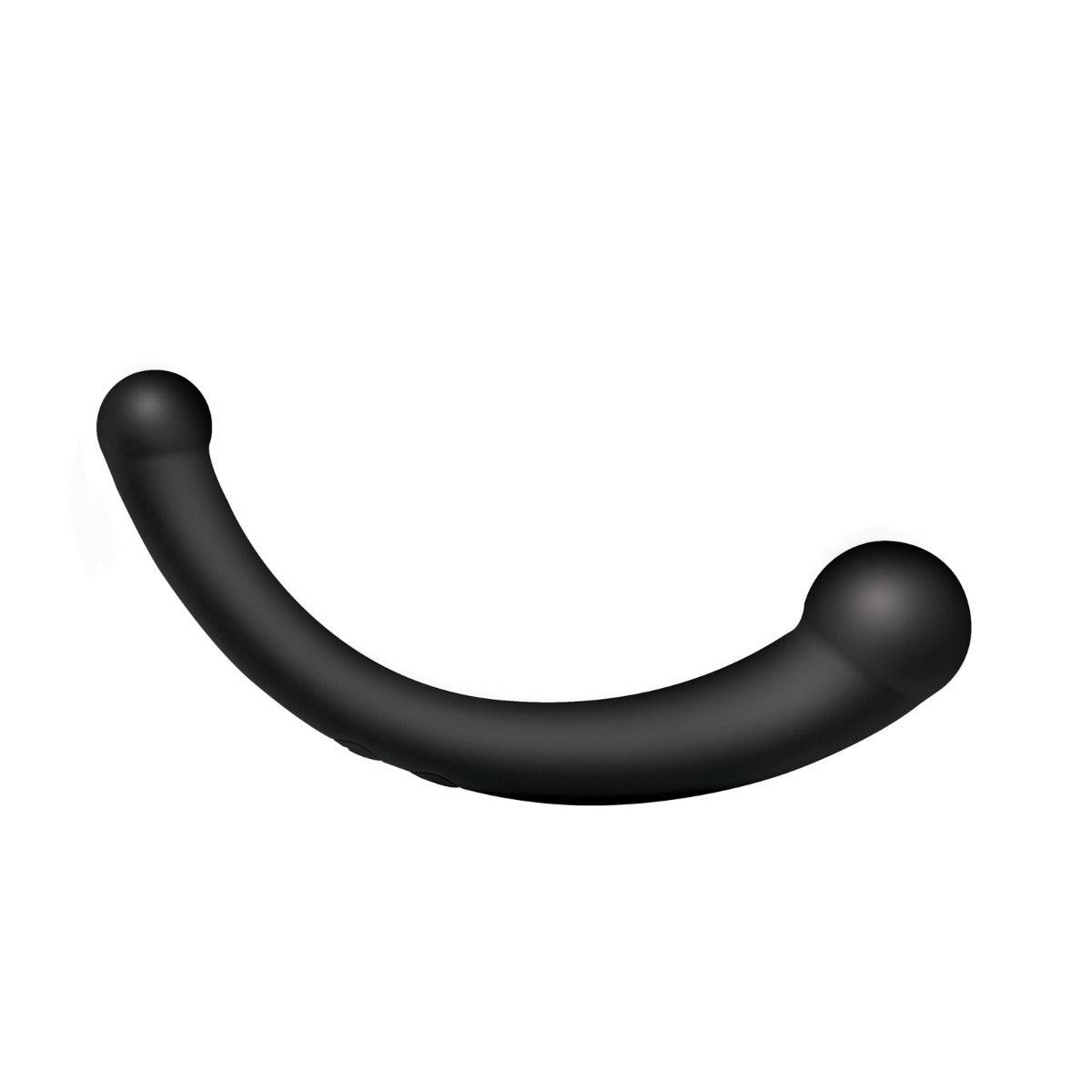 Master Series Vibrating Silicone G Spot Stimulator Black Vibrators Master Series