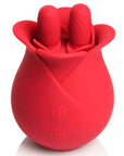 Bloomgasm The Rose Fondle 10X Massaging Rose Silicone Clit Stimulator