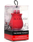 Bloomgasm The Rose Fondle 10X Massaging Rose Silicone Clit Stimulator