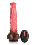 Deluxe Centaur Thrusting & Vibrating Silicone Dildo Pink/Black Dildos & Dongs Creature Cocks