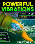 Creature Cocks Monstropus 2.0 Vibrating Tentacle Silicone Dildo Dildos & Dongs Creature Cocks