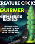 Creature Cocks Squirmer Thrusting & Vibrating Silicone Dildo - Adult Outlet