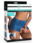 Strap U Booty Shorts 6" Dildo Silicone Strap On Harness Small Strap-Ons Strap U
