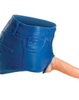 Strap U Booty Shorts 6" Dildo Silicone Strap On Harness Medium Strap-Ons Strap U