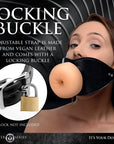 Ass Face Mouth Gag Black/Flesh