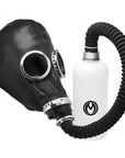 Dark Inhaler Gas Mask with Bottle Bondage Accessories Master Series