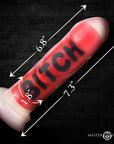 Master Series BITCH Silicone Dildo