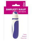 Minx Simplicity Bullet Vibrator Violet Stimulators Minx